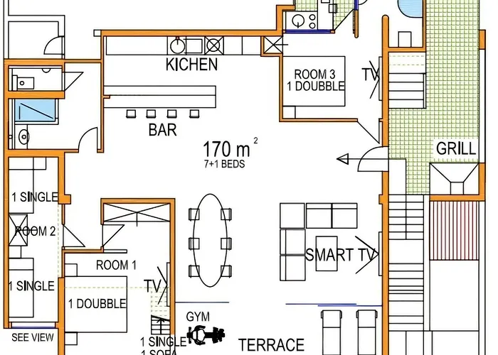 Daire House Bellavista With Hot Pool