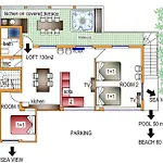House Bellavista With Hot Pool Apartmán *