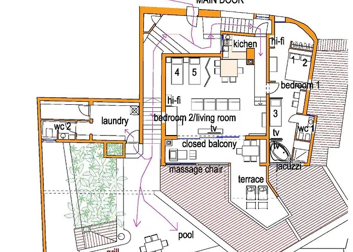 House Bellavista With Hot Pool Apartamento